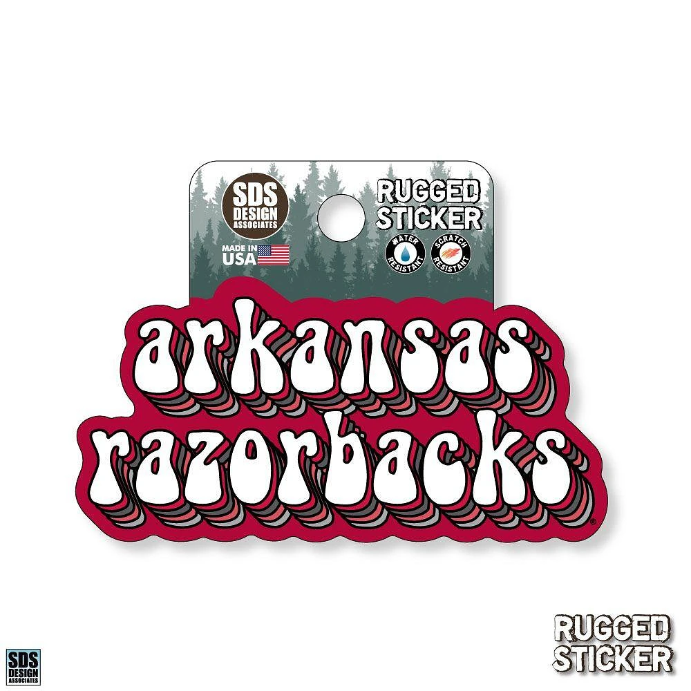 Seasons Design Arkansas Stacked Bubble 3.25