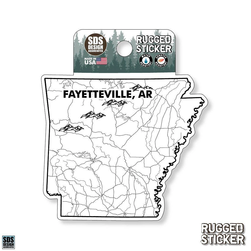 Seasons Design Fayetteville State Map 3.25