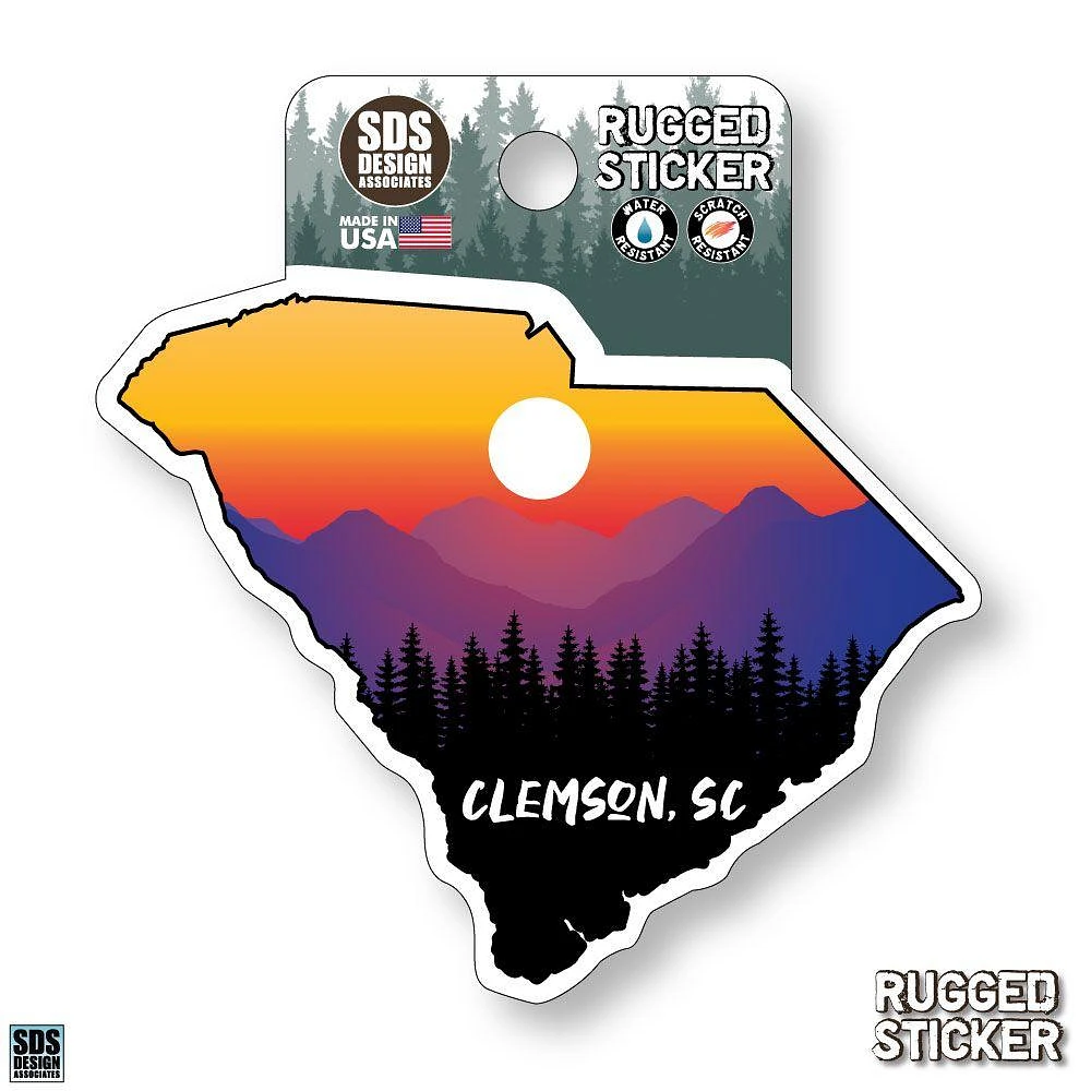 Seasons Design Clemson State Sunset 3.25