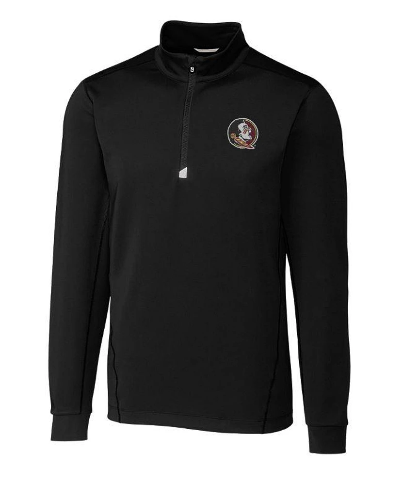 Florida State Cutter & Buck Big Tall Traverse Half Zip Pullover