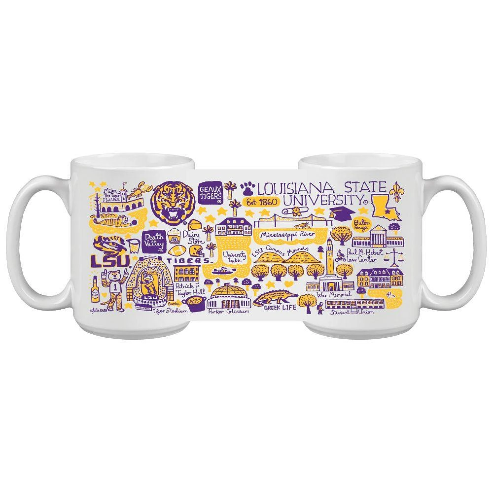 LSU Julia Gash 15 Oz Grande Mug
