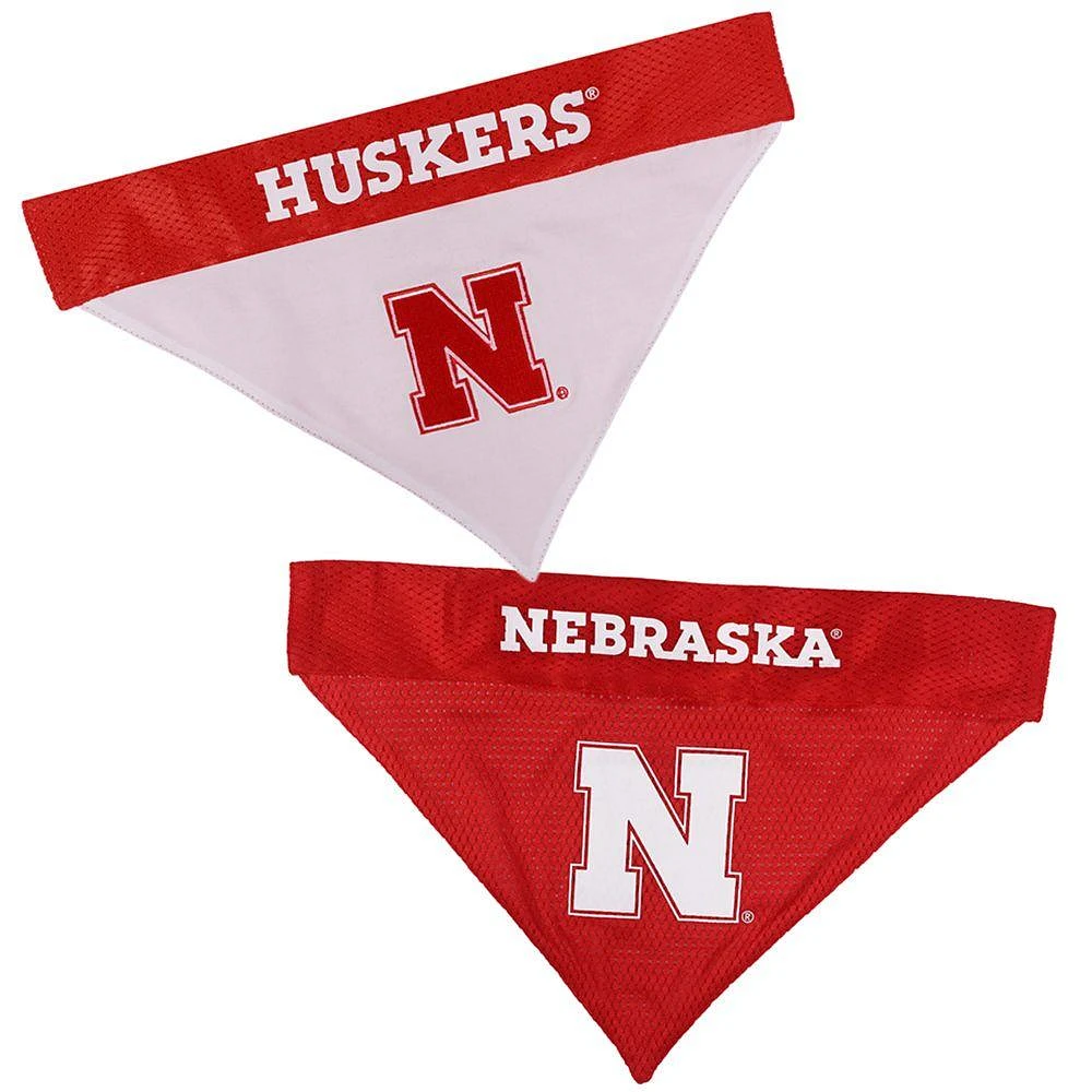Nebraska Reversible Pet Bandana