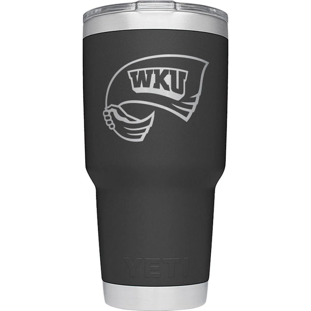 Western Kentucky Yeti 30 Oz Powder Coated Rambler