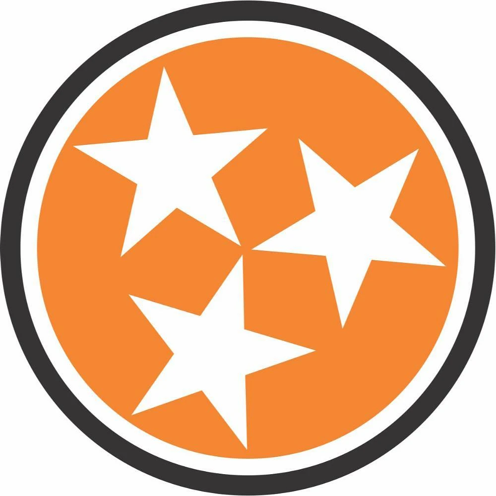Tennessee Tristar Domed Hitch Cover