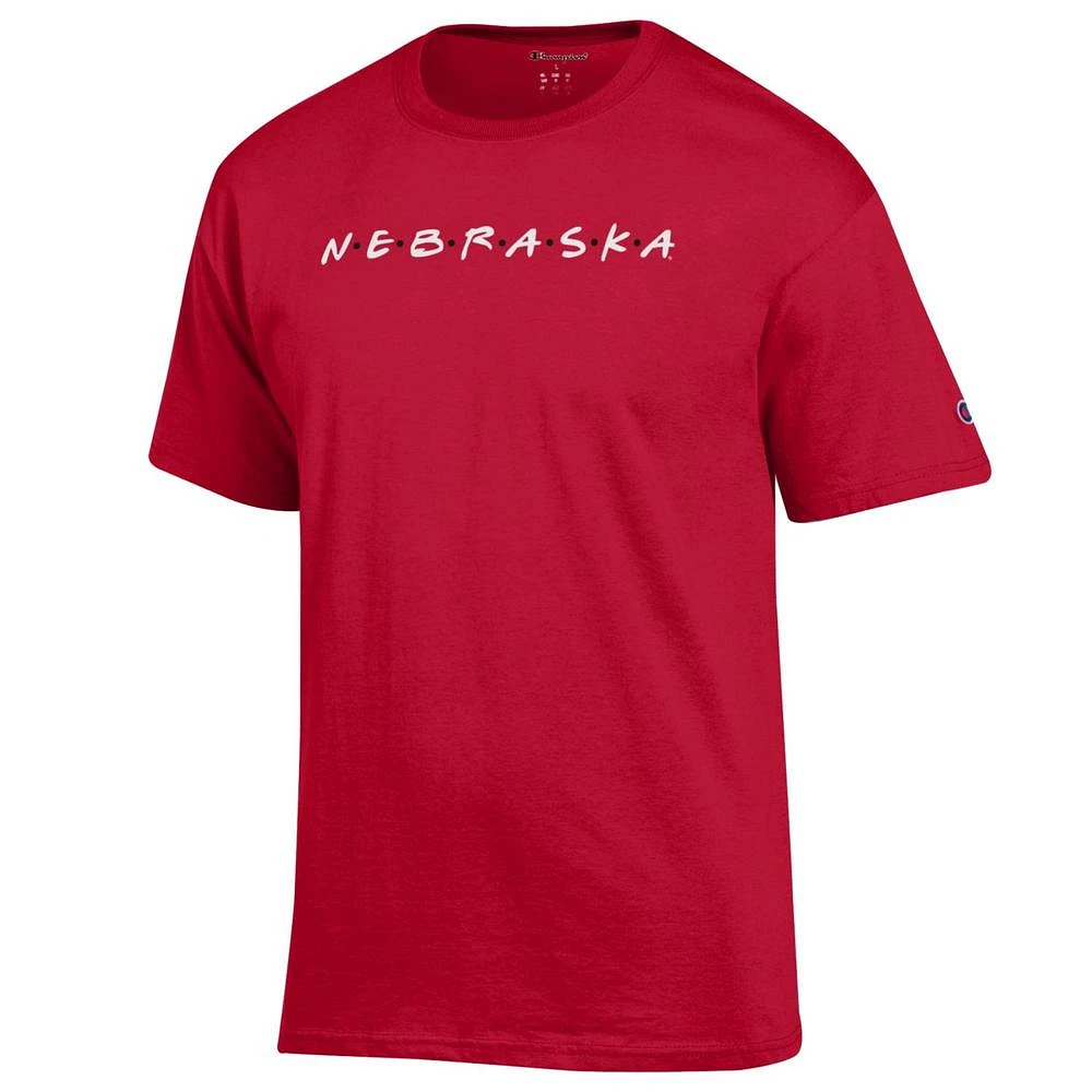 N·E·B·R· A·S·K·A Champion Women's Short Sleeve Tee