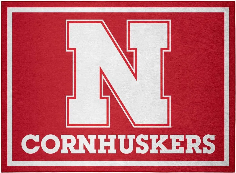 Nebraska Team Rug (20in x 30in)