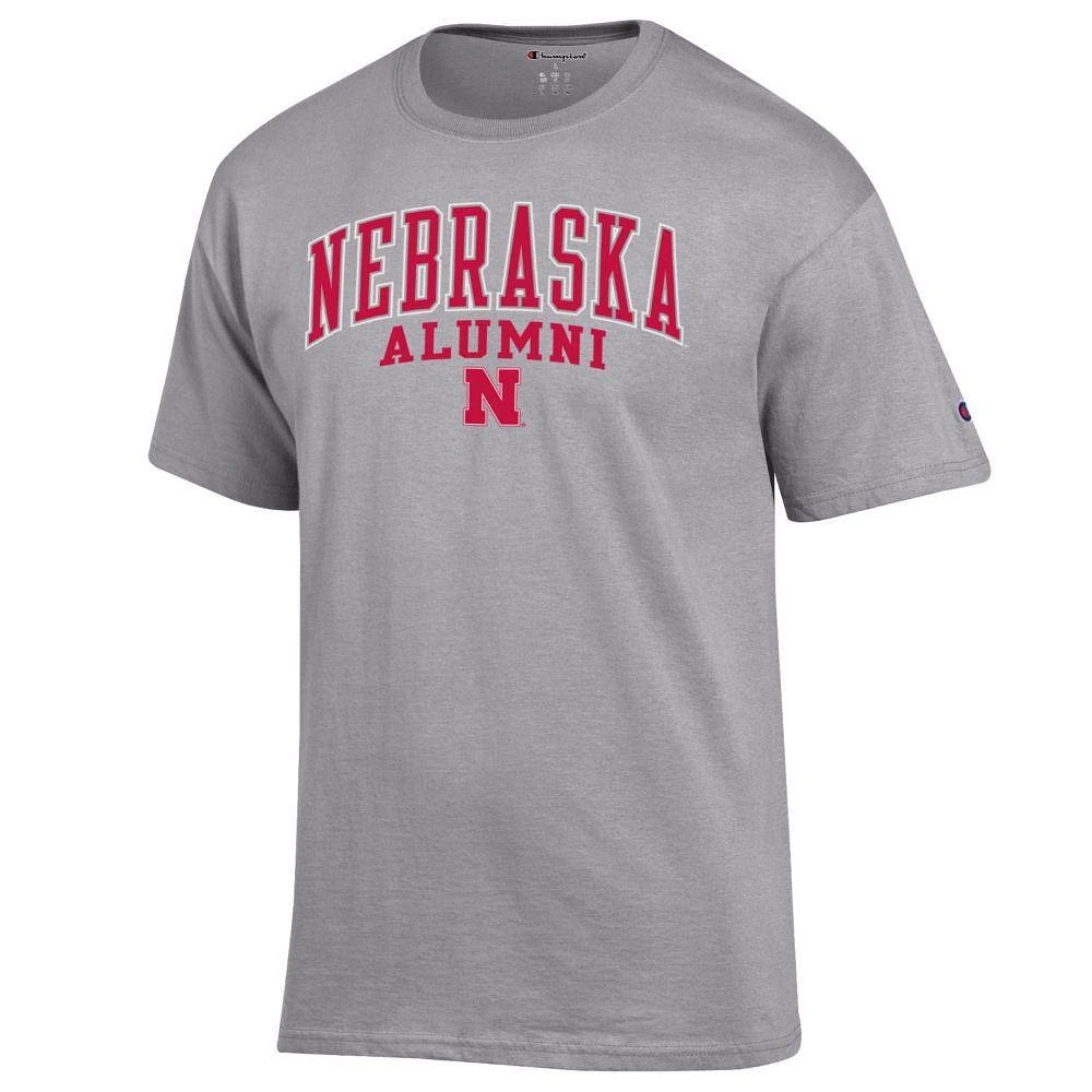 Nebraska Champion Basic Alumni Short Sleeve Tee