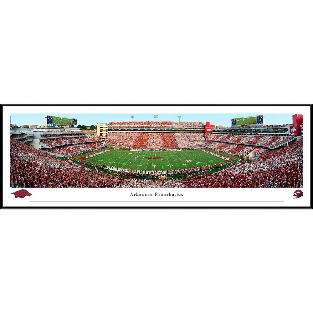 Donald W Reynolds Razorback Stadium Panorama Framed Print