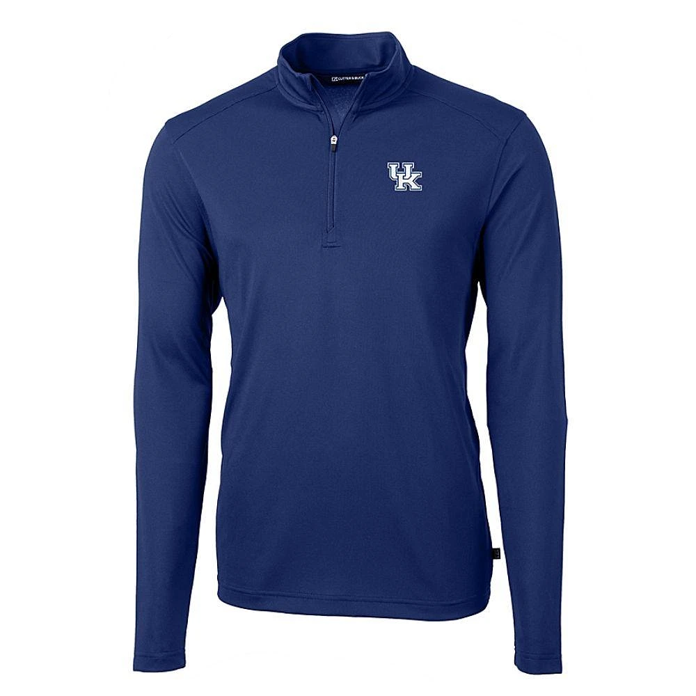 Kentucky Cutter & Buck Virtue Eco Pique Quarter Zip