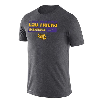 LSU Nike Men's Dri-Fit Legend Short Sleeve Basketball Tee