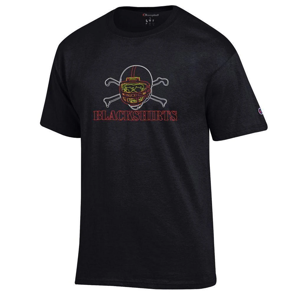Nebraska Champion Neon Blackshirts Tee