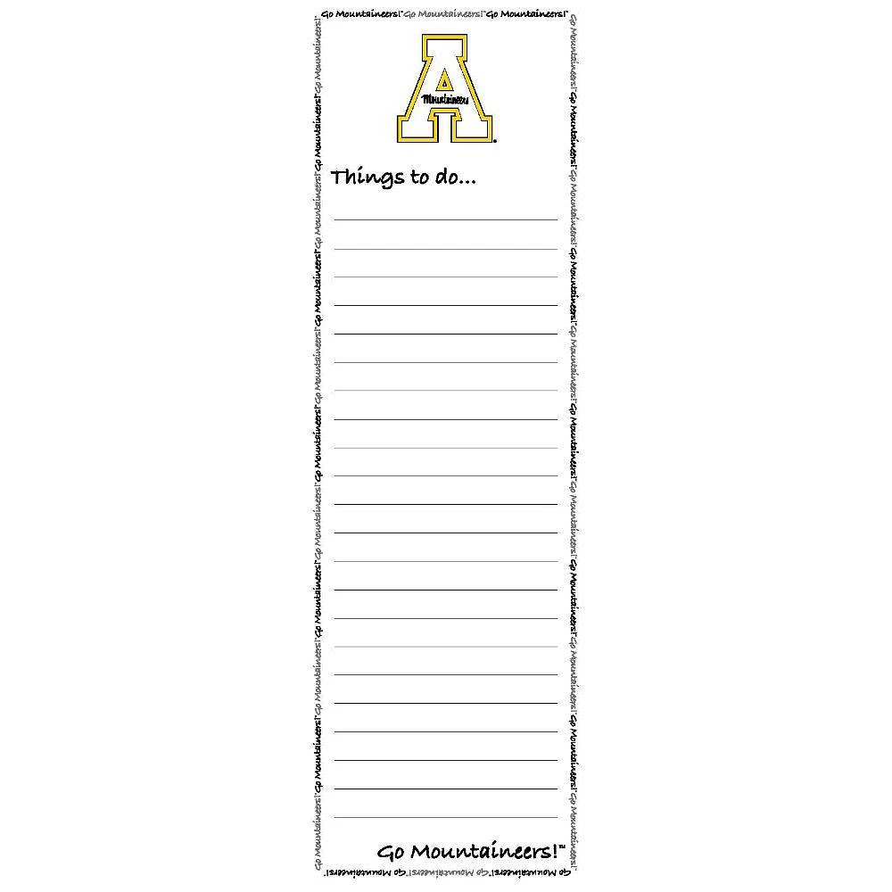Appalachian State To-do Pad