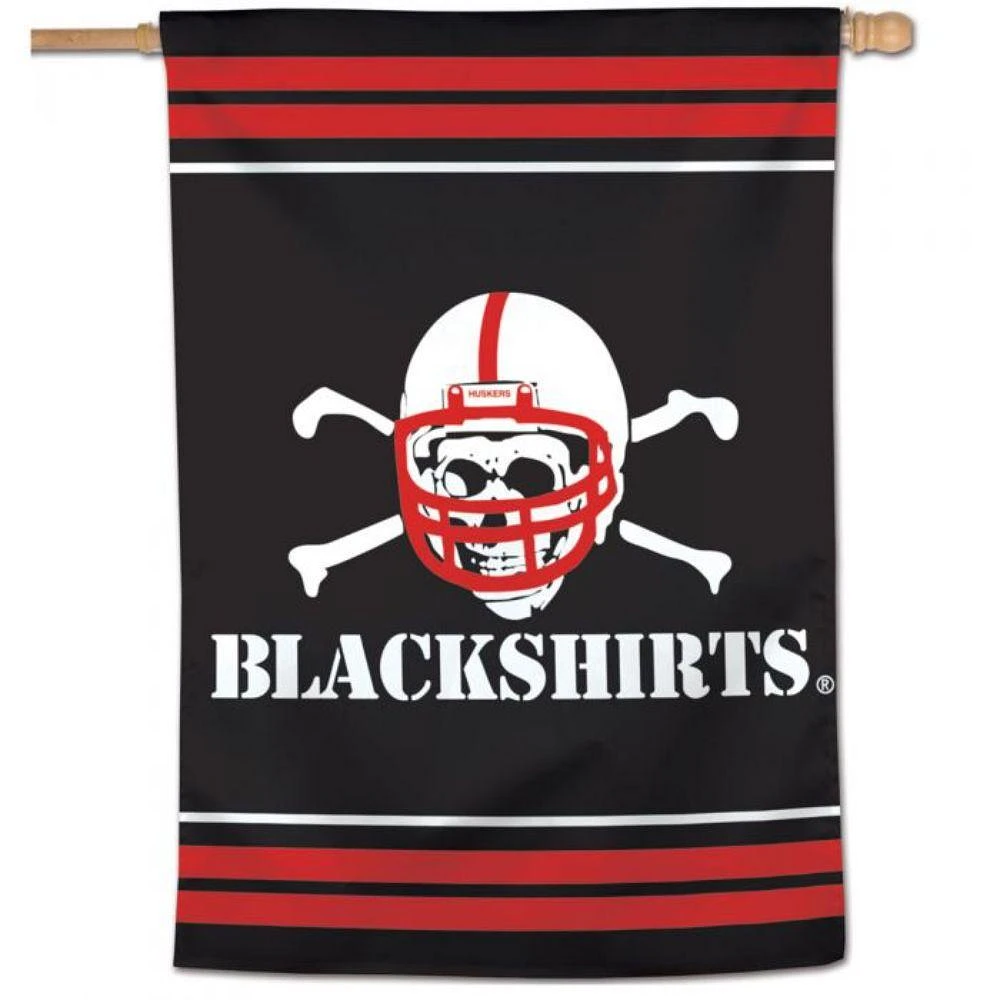 Nebraska Blackshirts Vertical House Flag