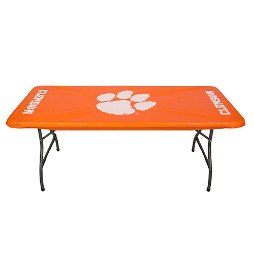 Clemson Kwik 6 Foot Fitted Table Cover