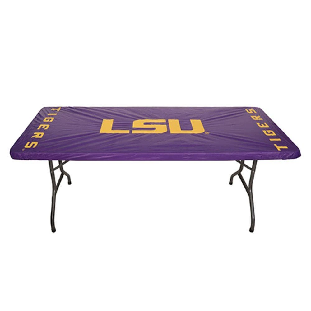 LSU Kwik 6 Foot Fitted Table Cover