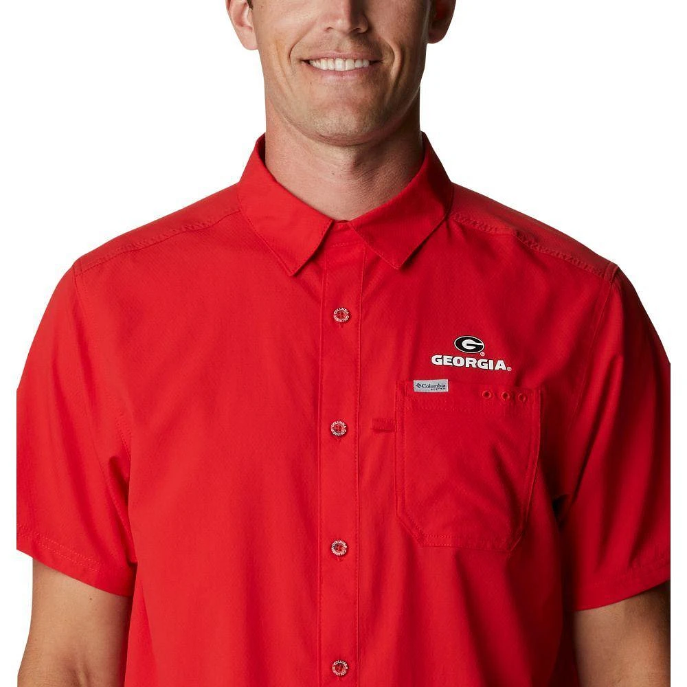 Georgia Columbia Slack Tide Camp Shirt