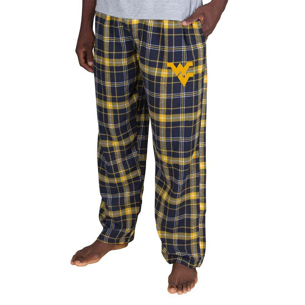 West Virginia College Concepts Men's Ultimate Flannel Pants