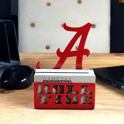 Alabama A Business Card Holder