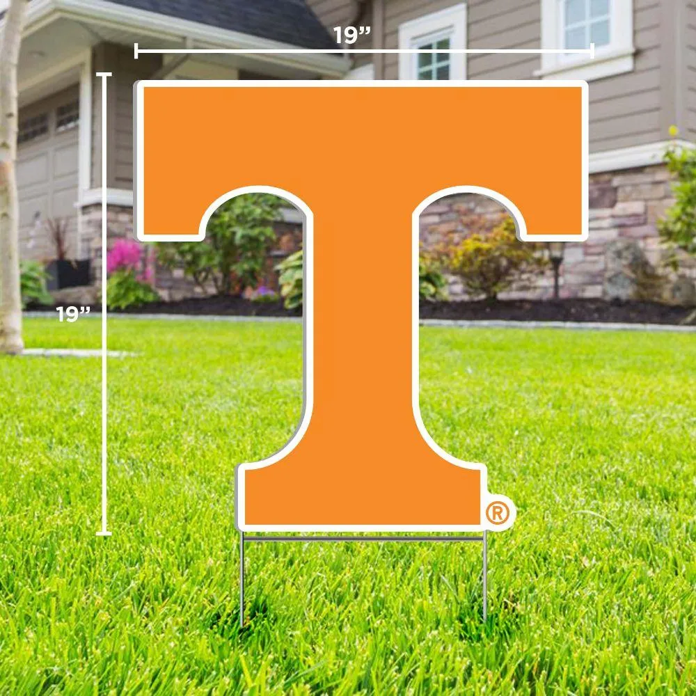 Tennessee Power T Logo Lawn Sign