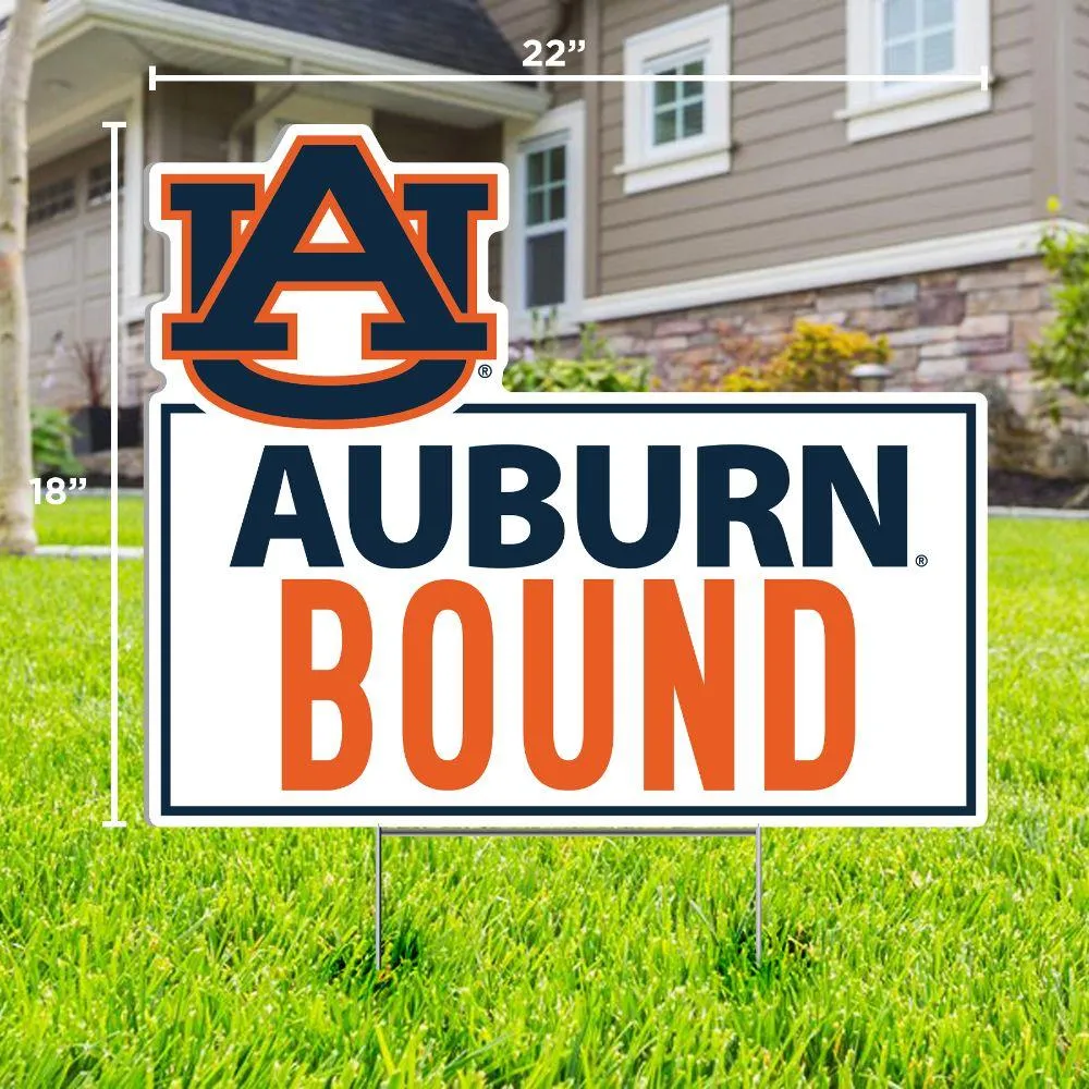 Auburn Bound Lawn Sign