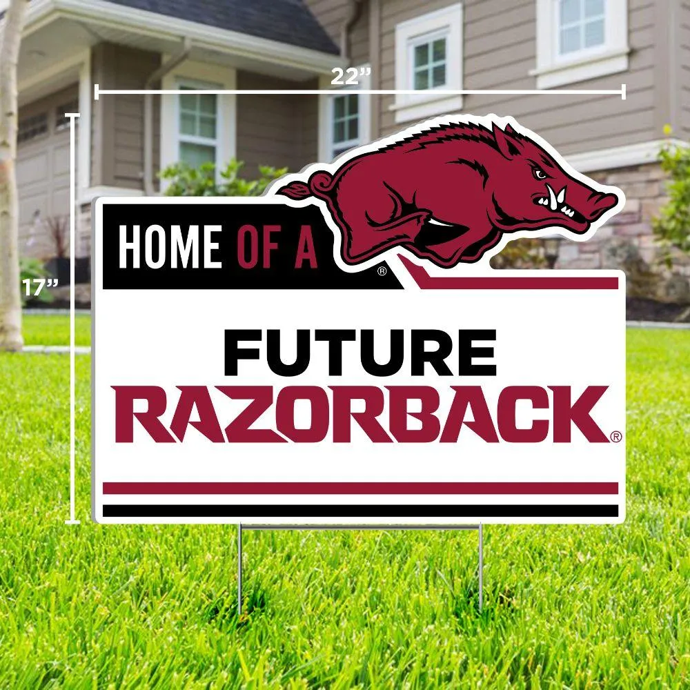 Arkansas Future Razorback Lawn Sign