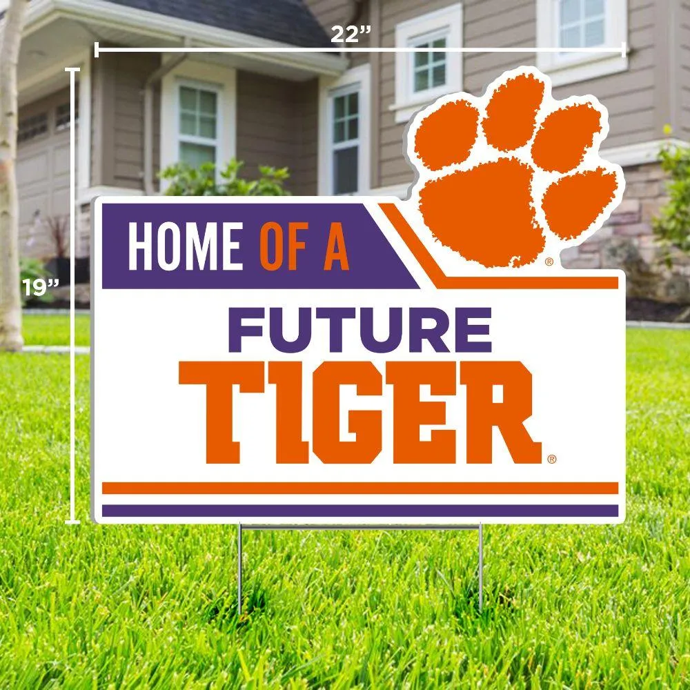 Clemson Future Tiger Lawn Sign