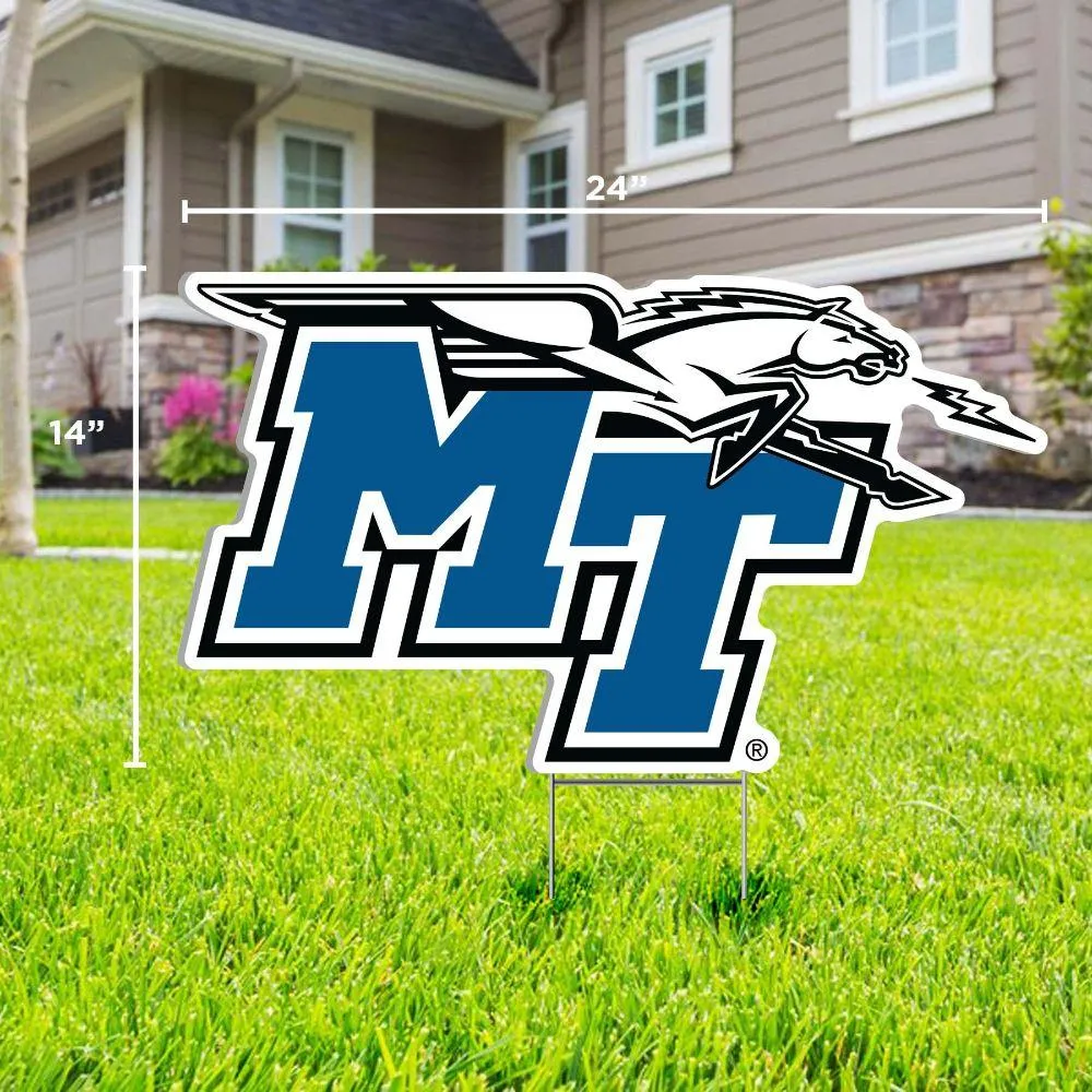 MTSU Pegasus Logo Lawn Sign