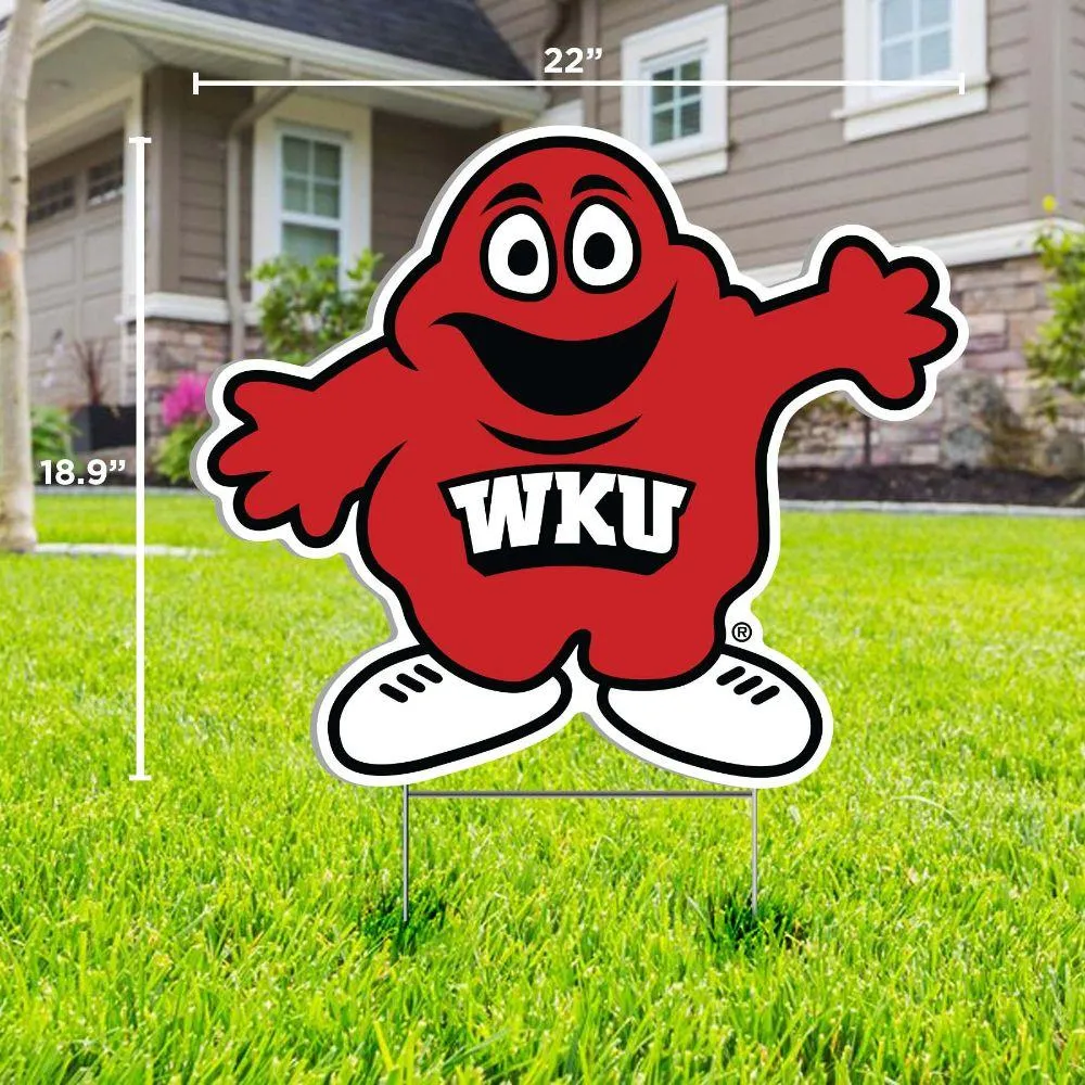 Western Kentucky Big Red Lawn Sign