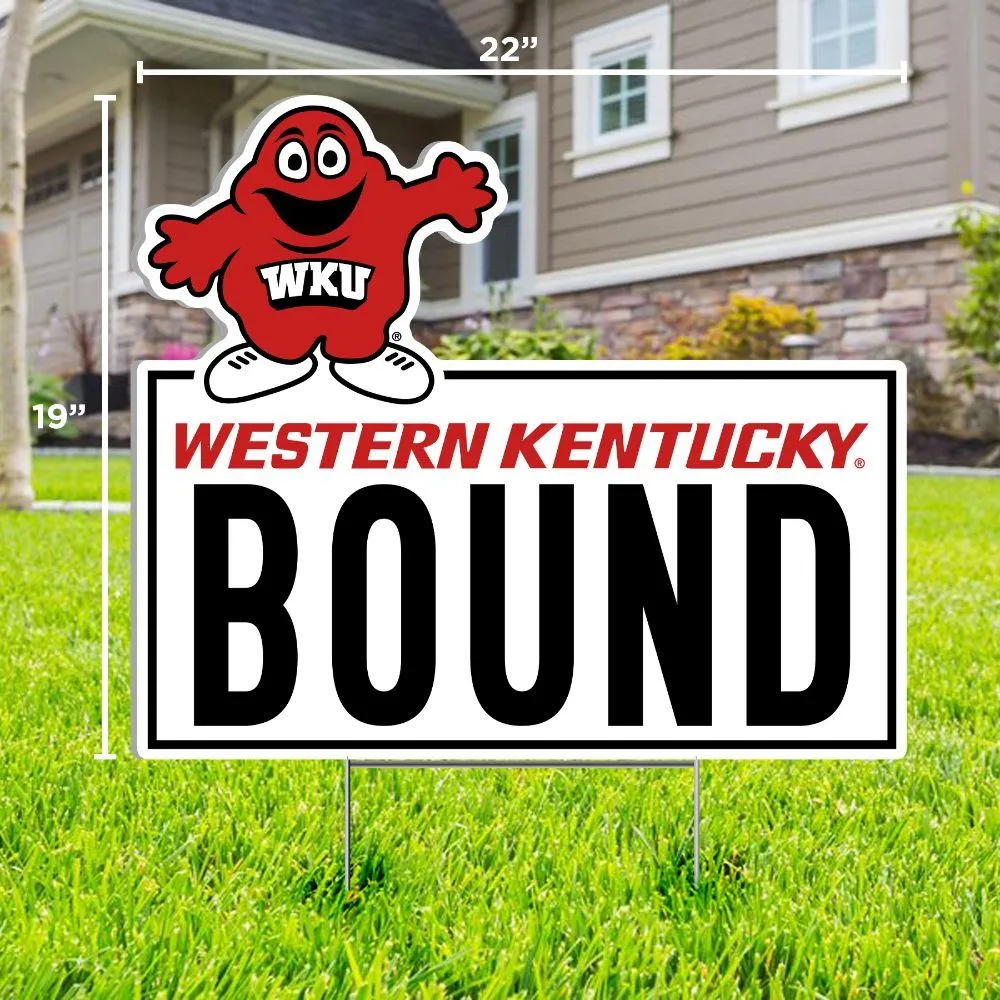 Western Kentucky Bound Lawn Sign