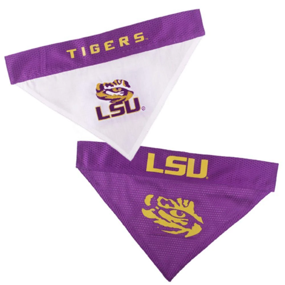LSU Pet Collar Bandana