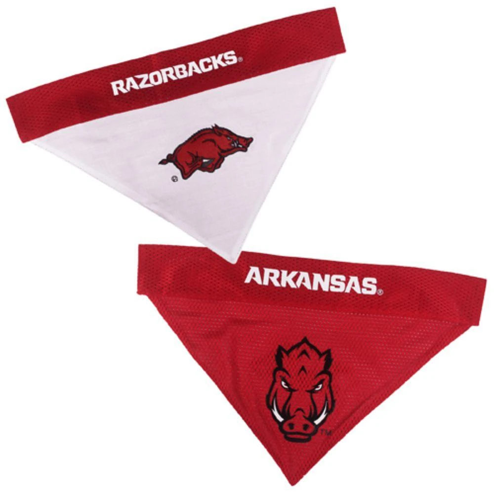 Arkansas Reversible Pet Bandana