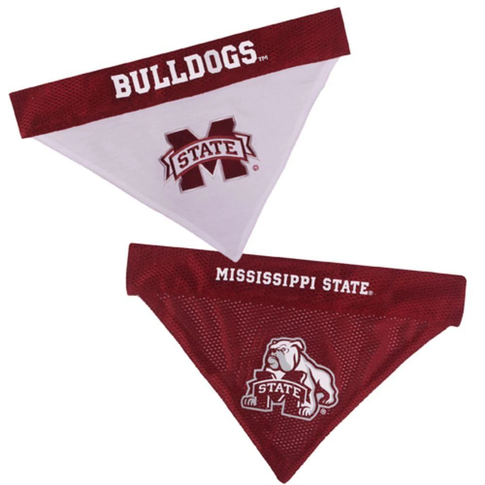 Mississippi State Reversible Pet Bandana