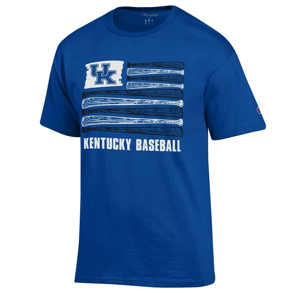 Kentucky Champion Men's Baseball Flag Tee