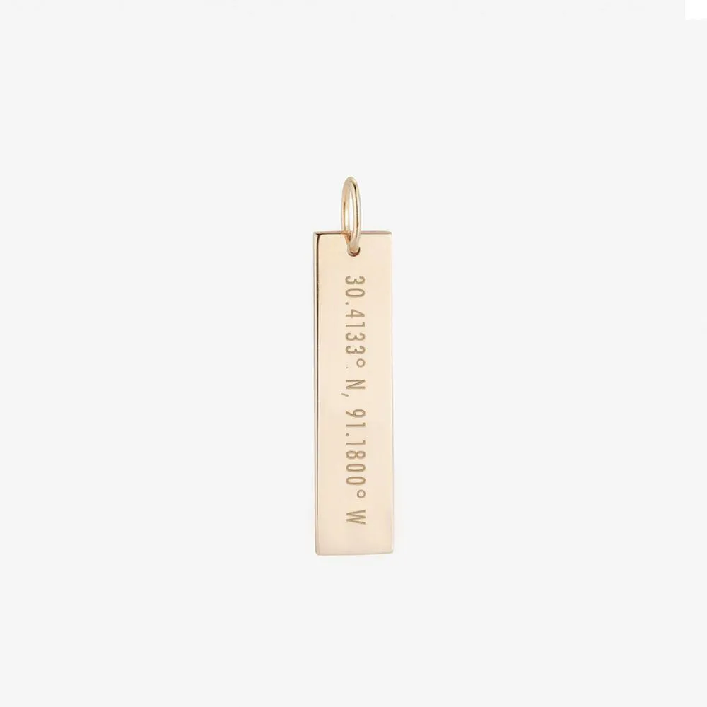 LSU Kyle Cavan Coordinates Pendant Bar