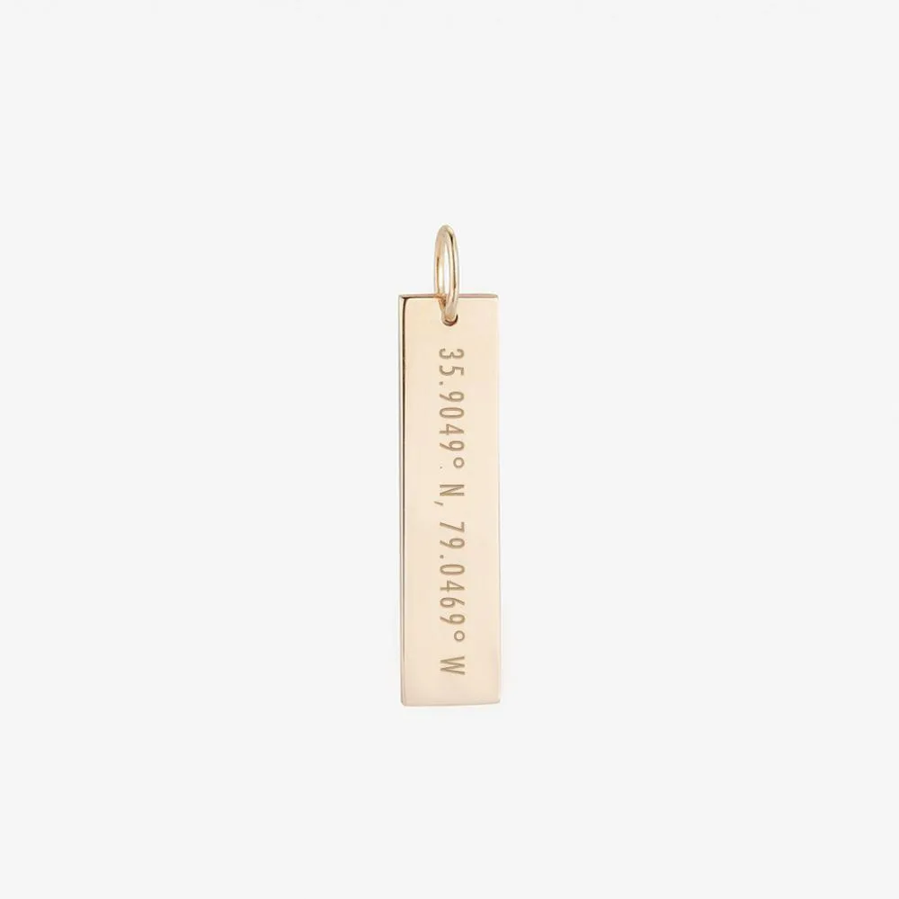 UNC Kyle Cavan Coordinates Pendant Bar