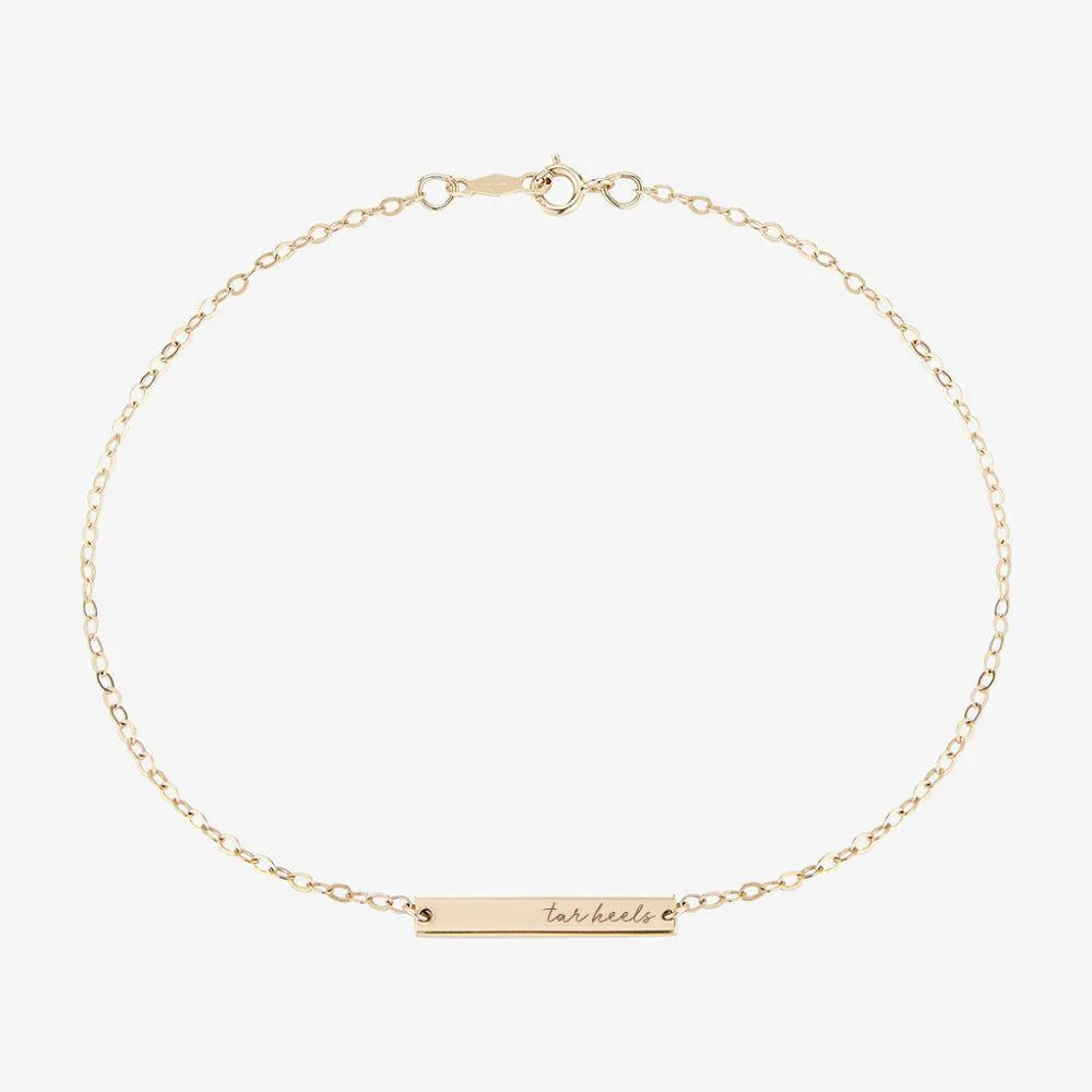 UNC Kyle Cavan Tar Heels Bracelet