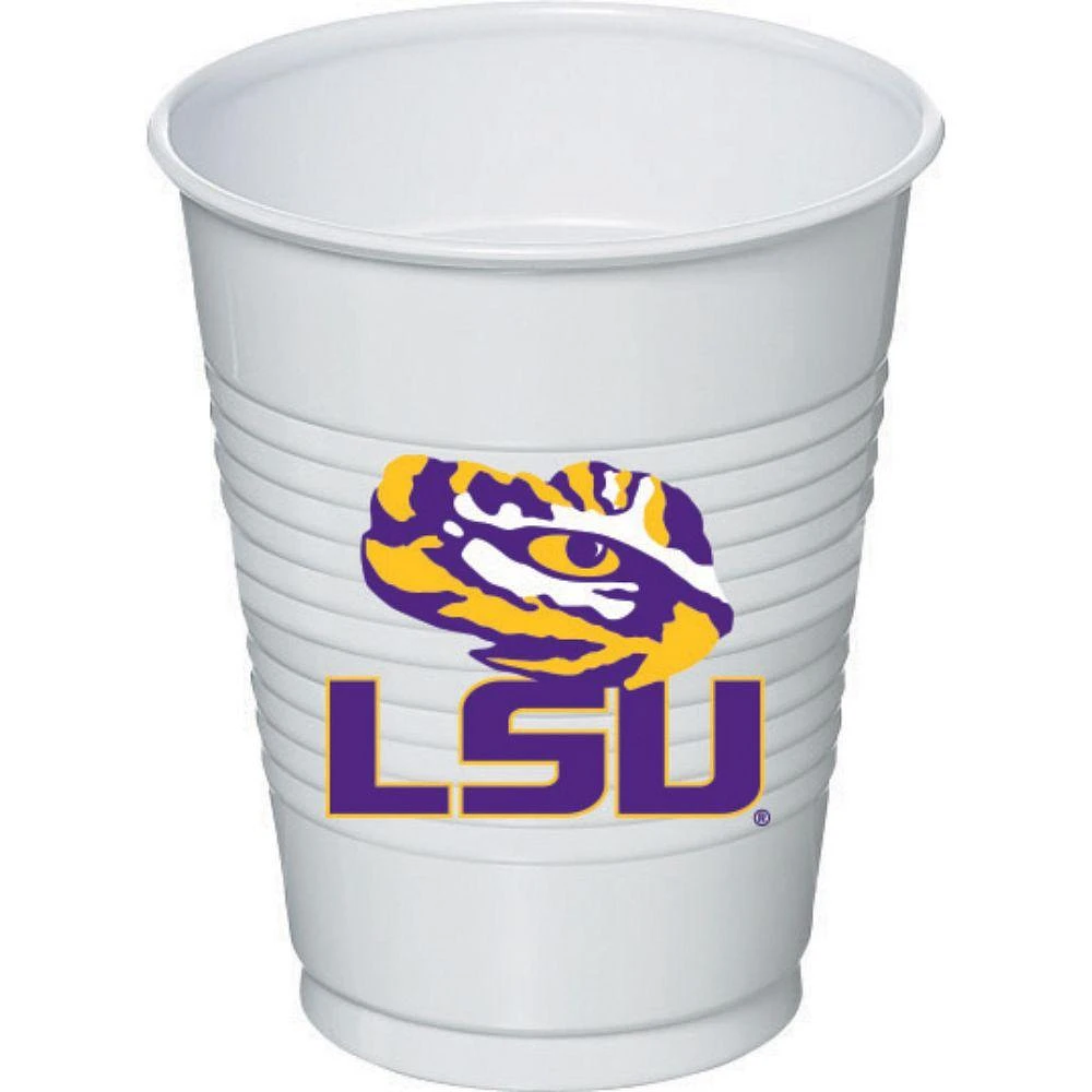 LSU 16 Oz 8-Count Beverage Cups