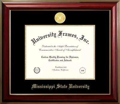 Mississippi State University Classic Diploma Frame