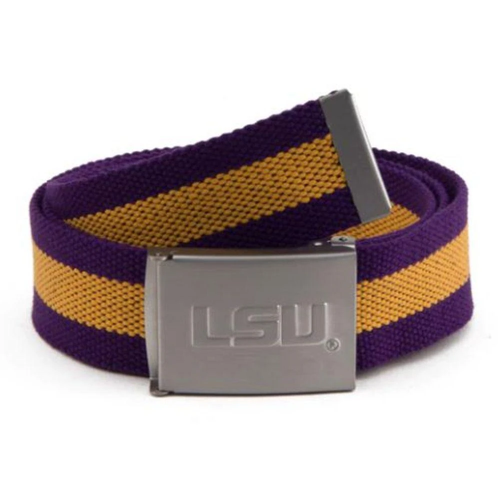 LSU Eagles Wings Fabric Belt