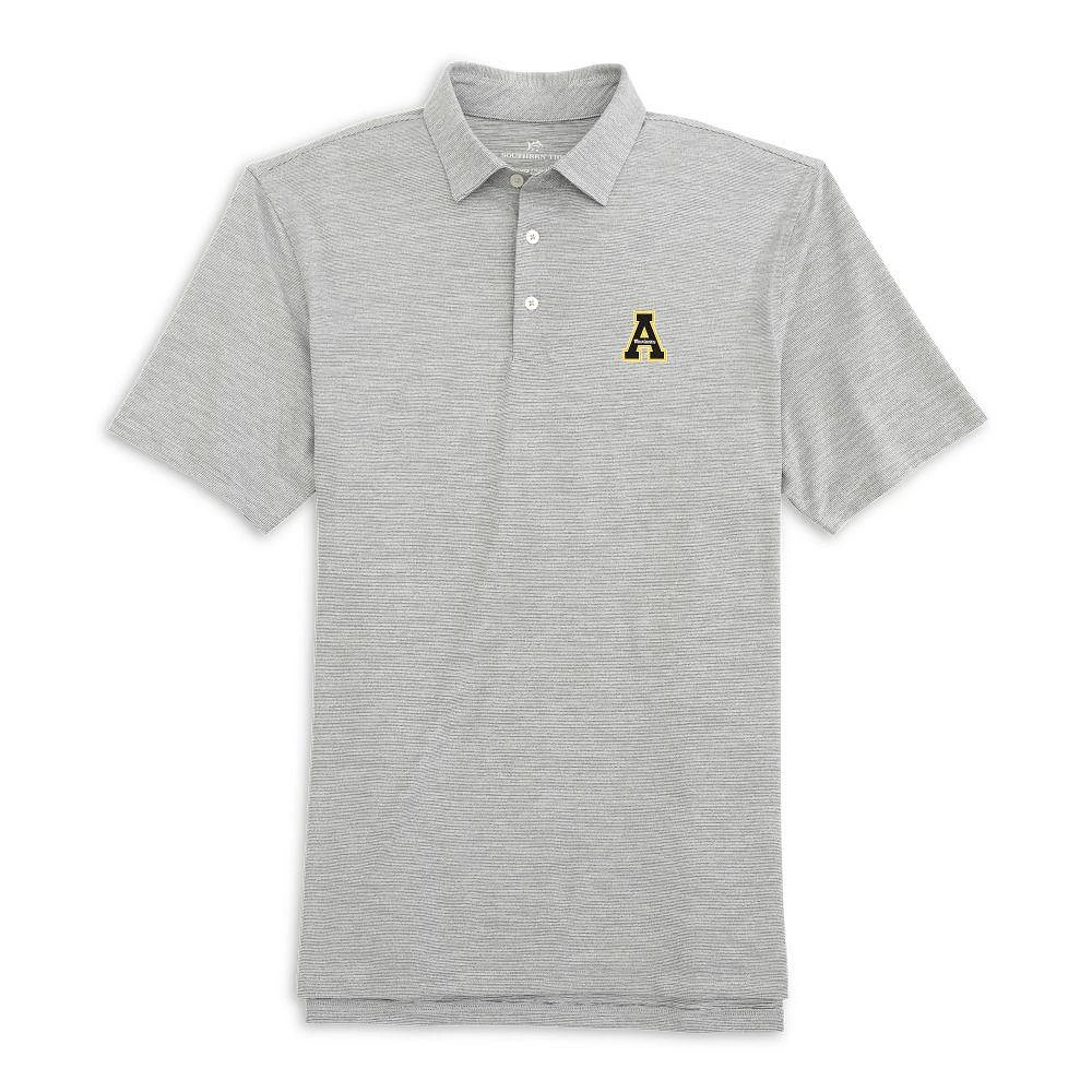 Appalachian State Southern Tide Driver Space Dye Performance Polo