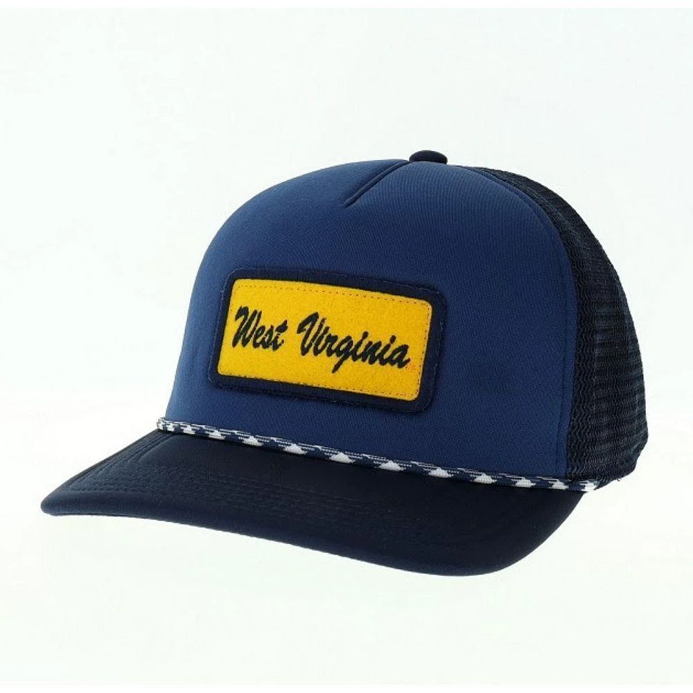 West Virginia Legacy Rope Trucker Hat