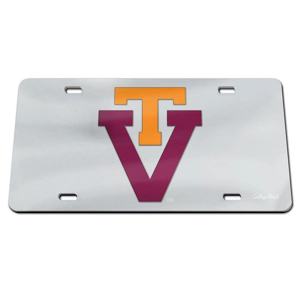 Virginia Tech T over V License Plate