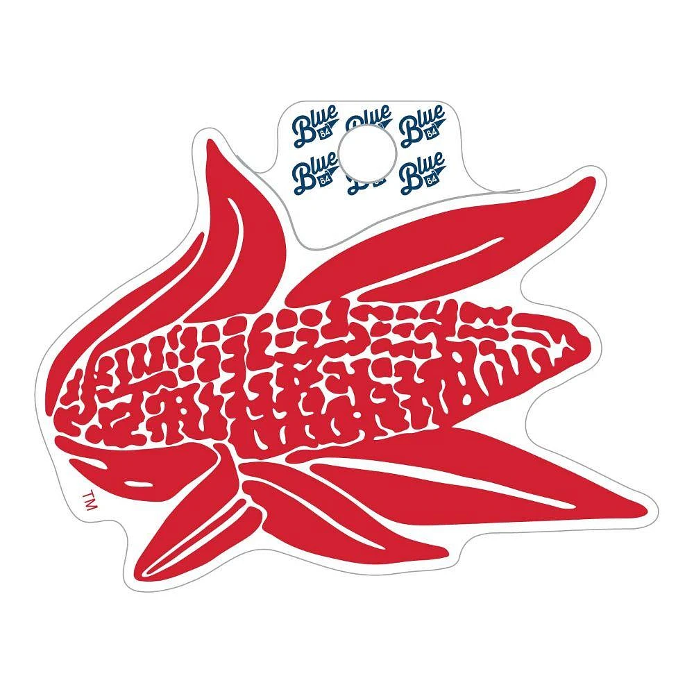 Blue 84 Vault Corn Husk Decal