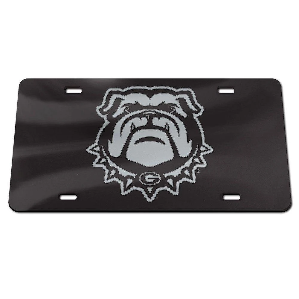 Georgia Tonal Bulldog License Plate