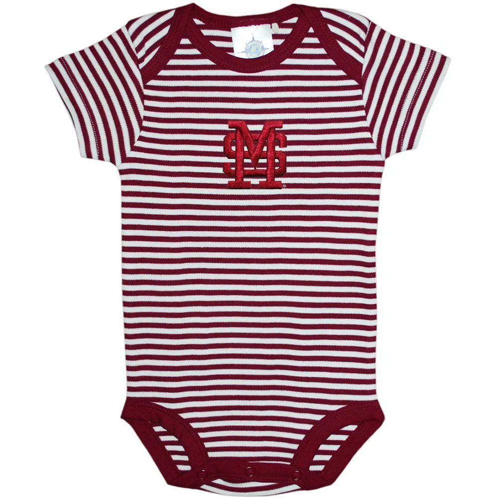 Mississippi State Infant Striped Bodysuit