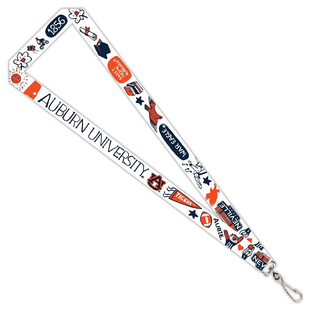 Auburn Julia Gash Lanyard
