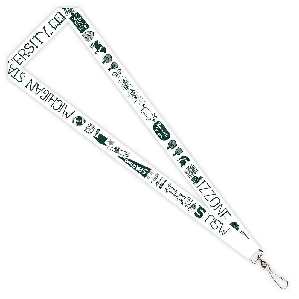 Michigan State Julia Gash Lanyard