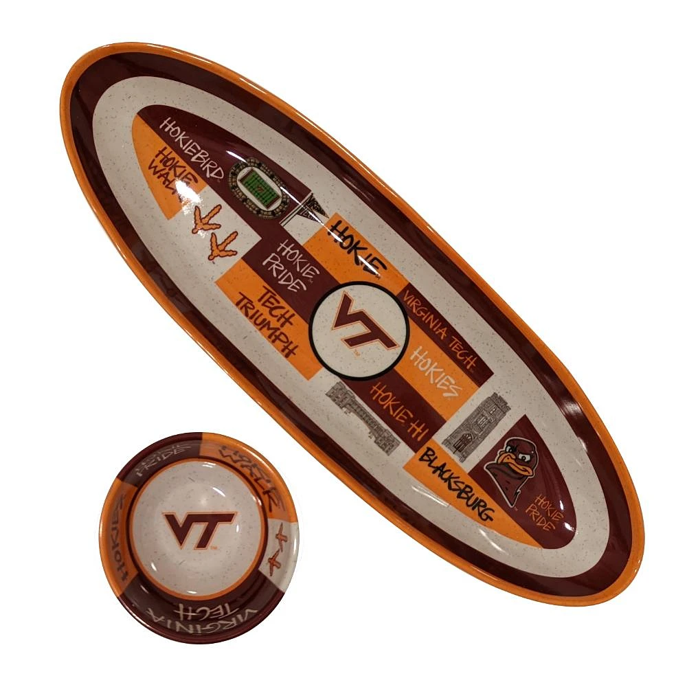 VT Magnolia Lane Chip and Dip Oblong Set