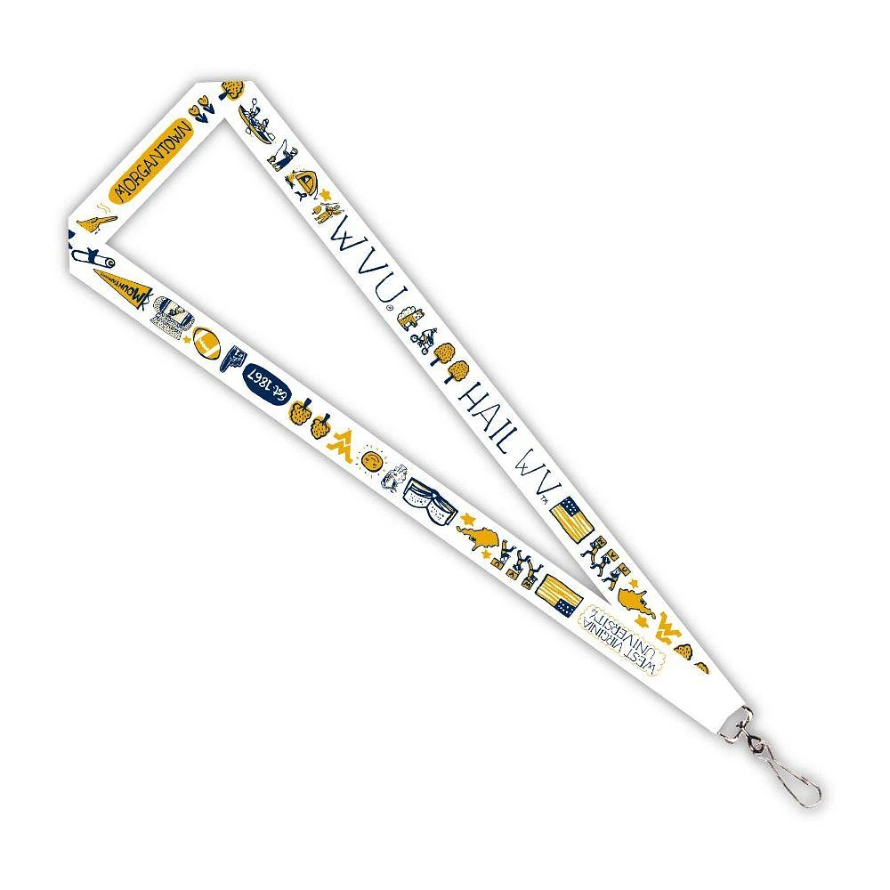West Virginia Julia Gash Lanyard