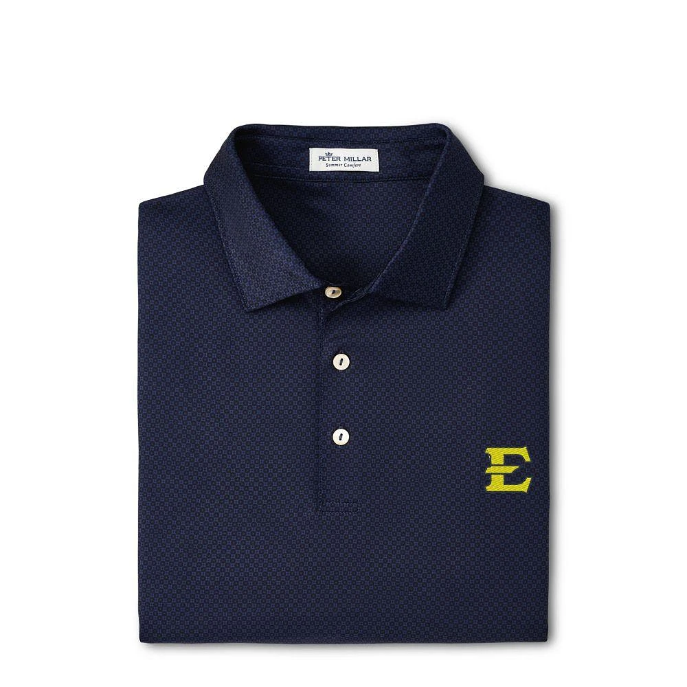 ETSU Peter Millar Dolly Printed Performance Polo